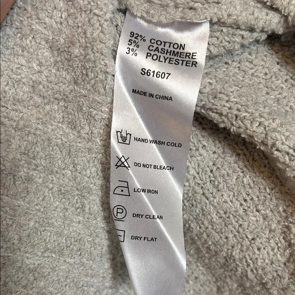 Cotton Cashmere Women's Sweater - Picture 3 of 7